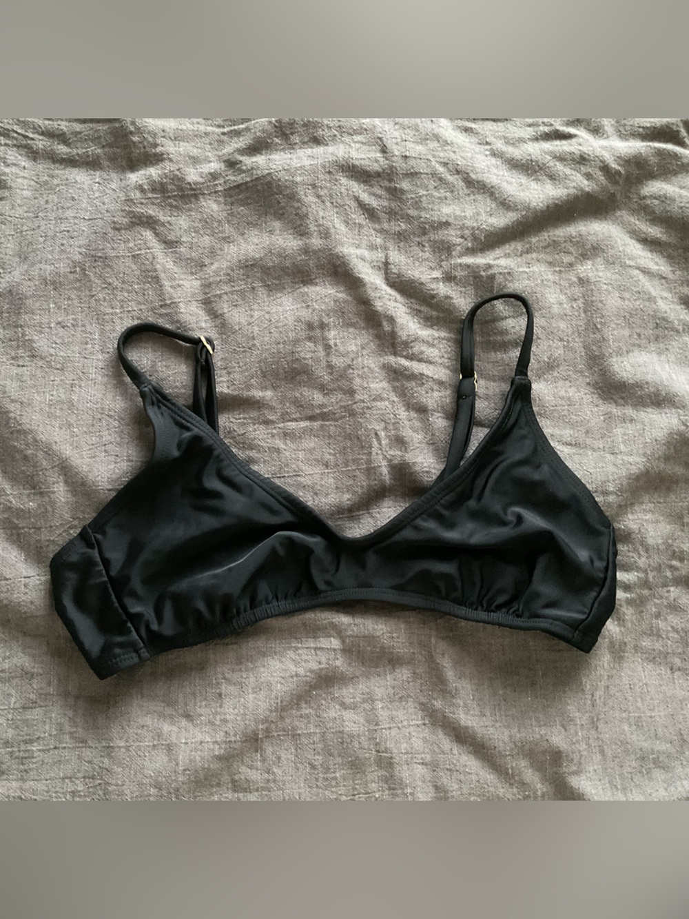 Black swim top
